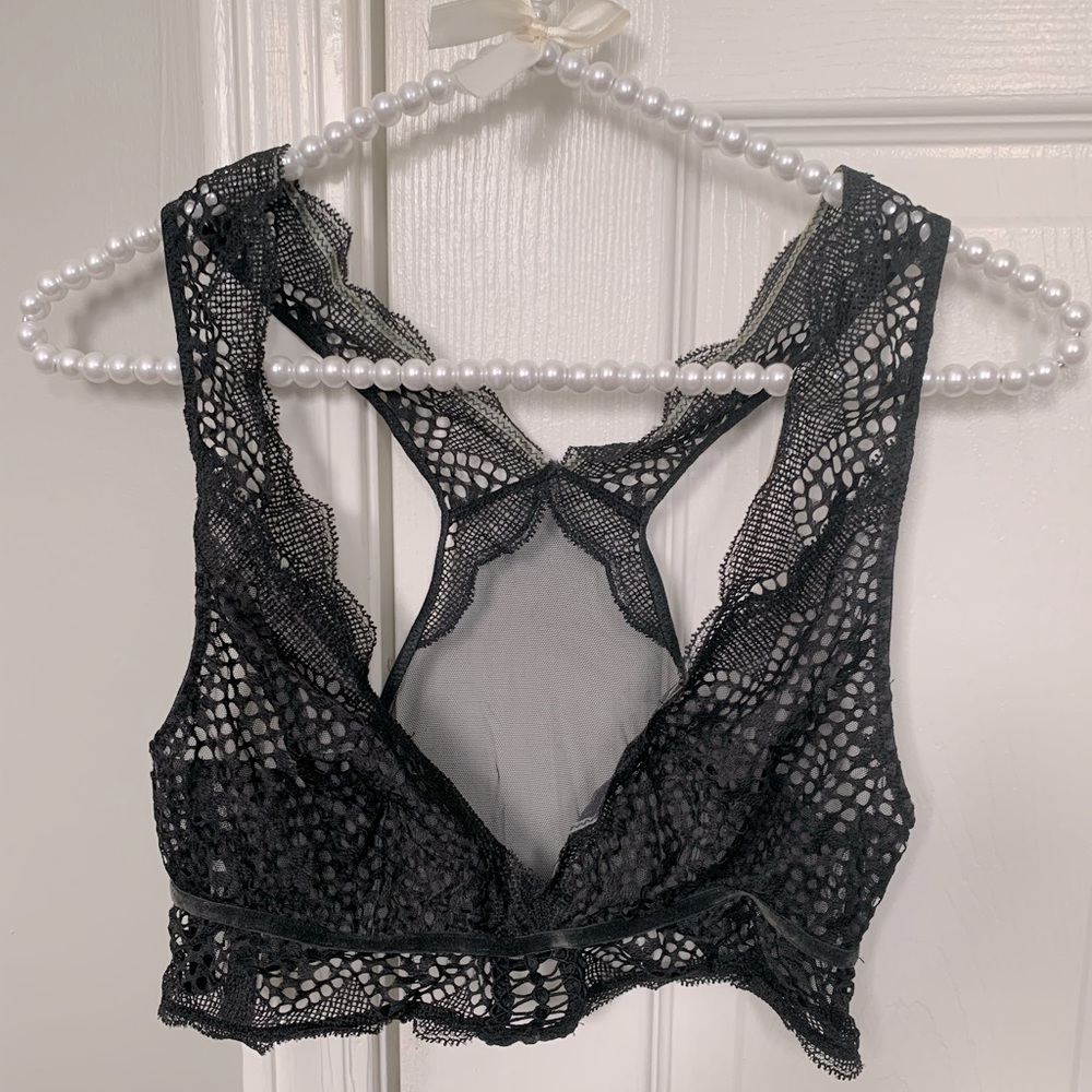 Sheer Mesh & Lace Bralette